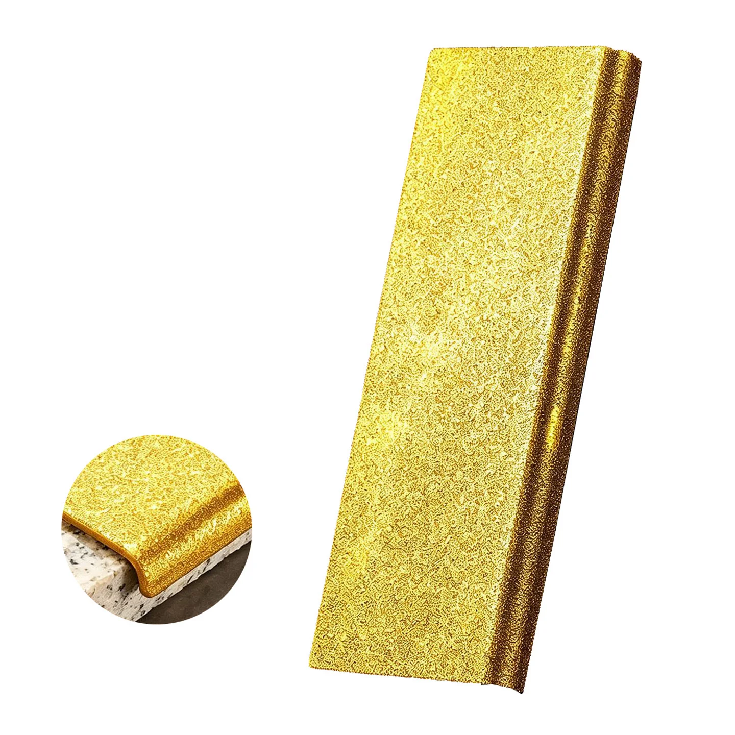 1pc Multifunctional Sanding Pad Abrasive Polishing Sheet For Tiles, Marble, Glass, And Metals Border Grinder Rounded Corners