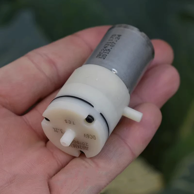 Small Mini 370 Motor Air Pump DC5V 6V Diaphragm Vacuum Pump Negative Pressure Suction Pump DIY Breast Monitor Aquarium Fish Tank