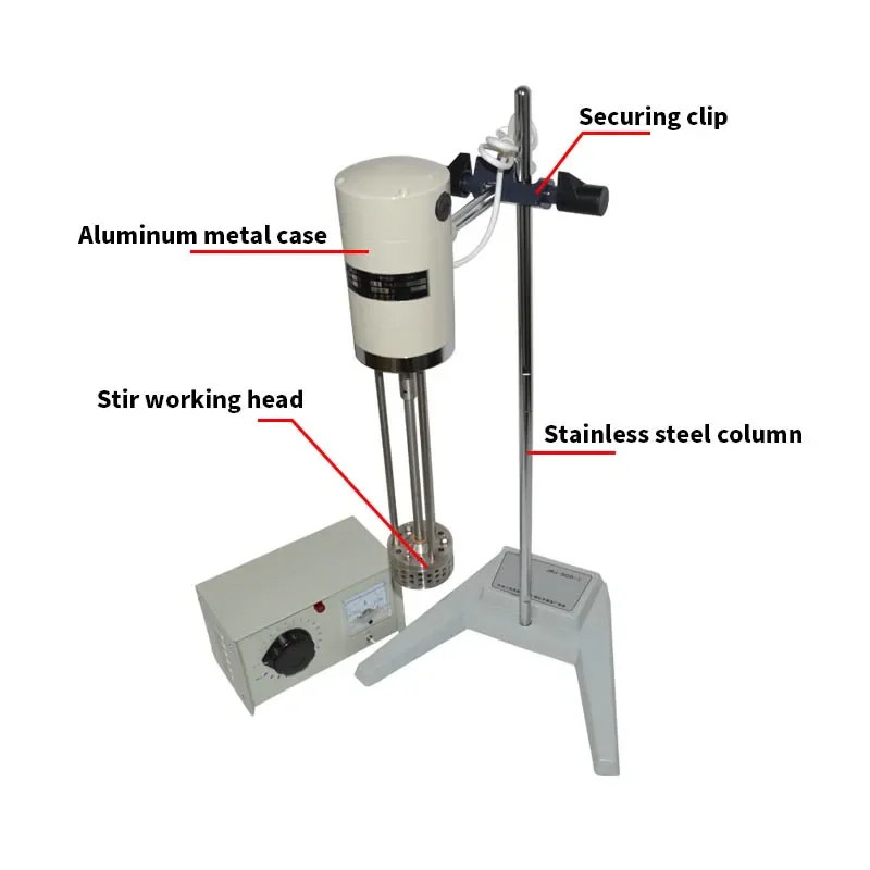High speed shear emulsifier homogenizer for JRJ300-I agitation emulsifier homogenizer 220V 510W 1 set