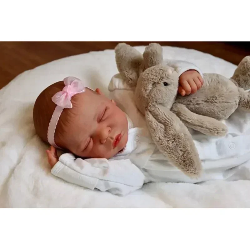 

Кукла реборн, 50 см, из хлопка, ручная работа