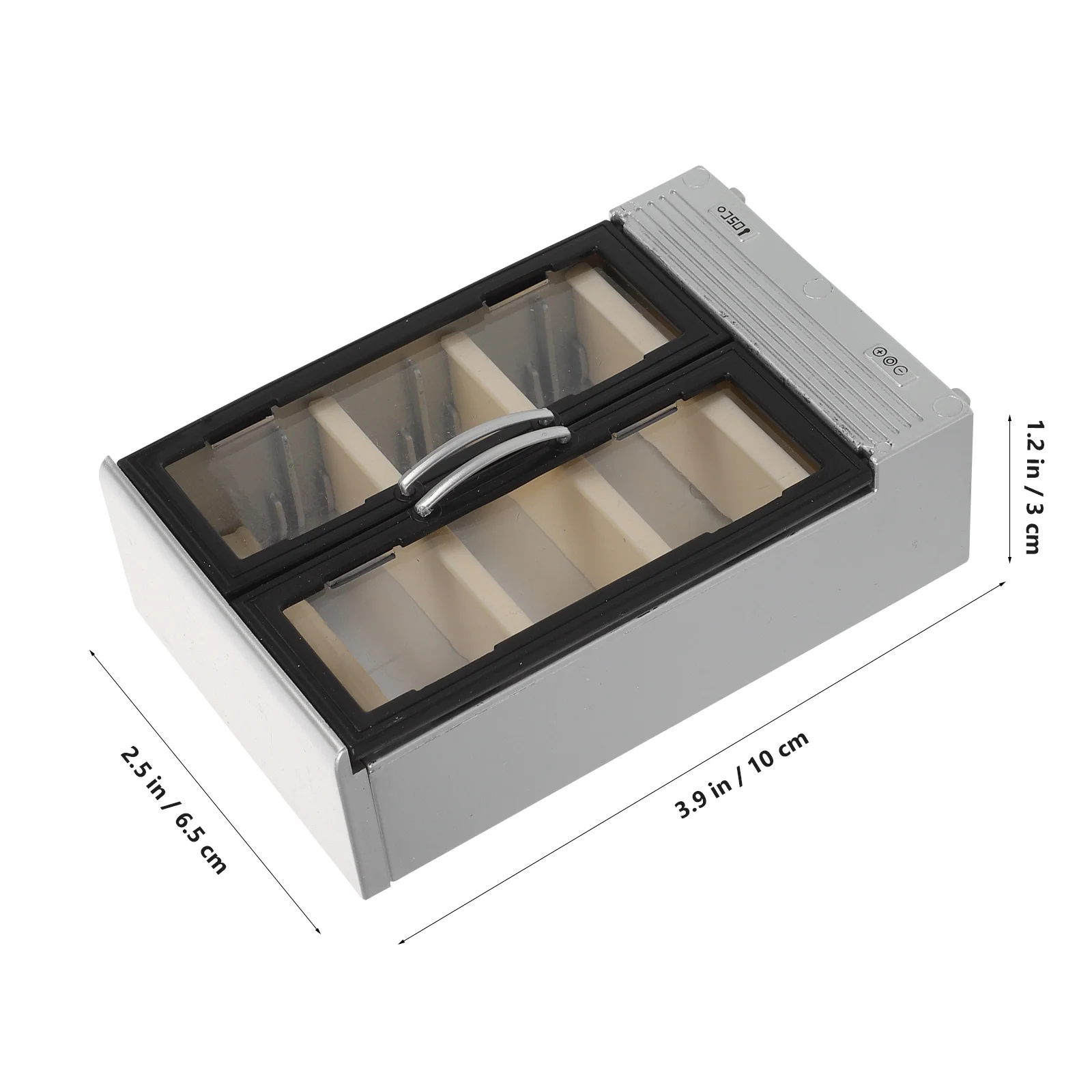 2 pièces Mini réfrigérateur Double porte maison de poupée meubles de cuisine pour les enfants semblant jouer Miniature réfrigérateur stockage Roleplay scène