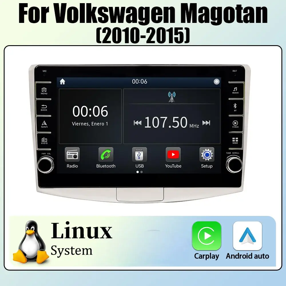 Linux system For VW Magotan 9