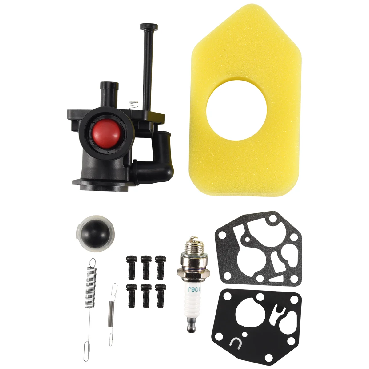 

ABCD 795477 Carburetor 691859 692211 Governor Spring 698369 Air Filter for Briggs&Stratton 795469 794147 699660 794161 498811