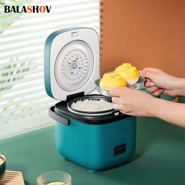 Mini Rice Cooker Automatic Household Kitchen Electric Cooking machine 1-2 People Food Warmer Steamer 1.2L Small Rice Cooker Mini Rice Cooker Automatic Household Kitchen Electric Cooking machine 1-2 People Food Warmer Steamer 1.2L Small Rice Cooker