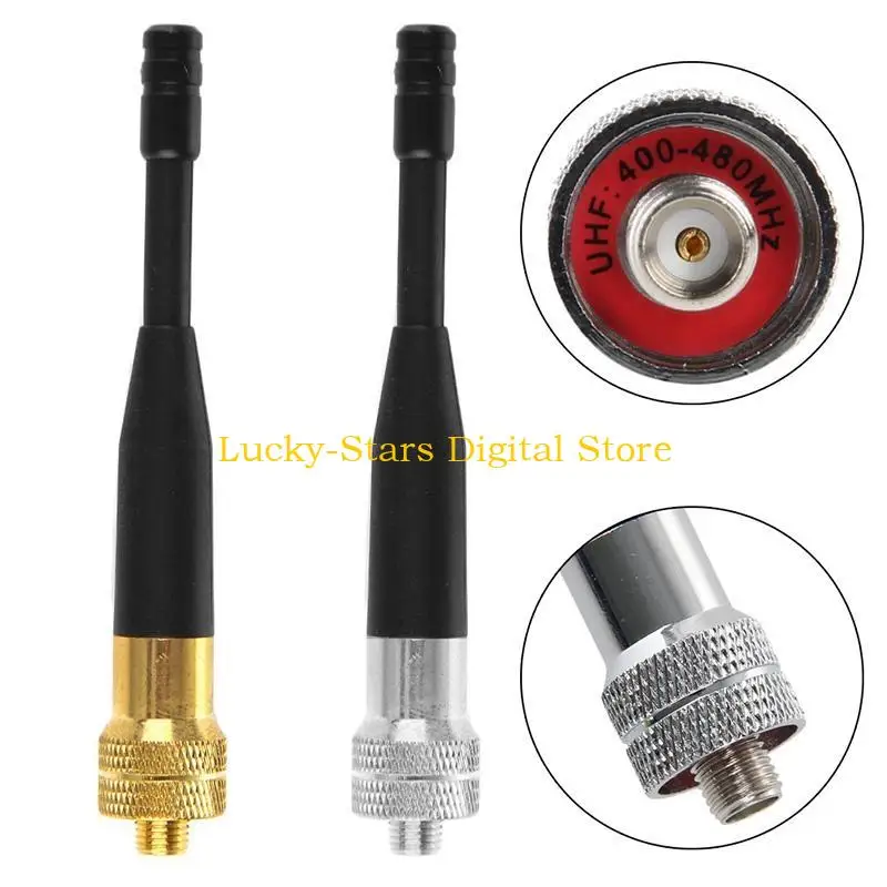 T3EE SMA-F أنثى UHF هوائي أحادي النطاق لـ Puxing Wouxun Linton UV-5R