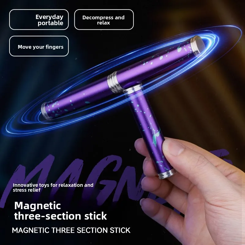 magnetic-push-card-fidget-spinner-–-metal-rotating-finger-gyro-slider-haptic-click-decompression-hand-toy-edc-office-stress