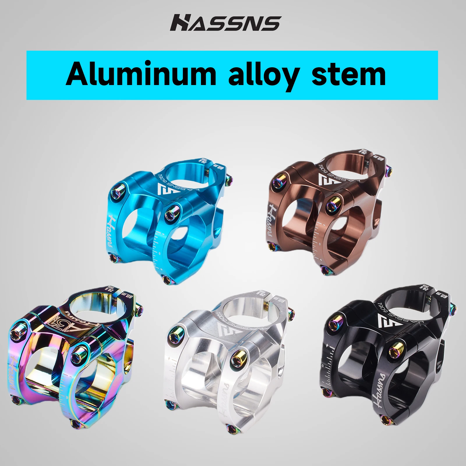 

HASSNS HA37 Stem 35mm Road Bicycle Short Power Mtb Power Stem Rod Mountain Bike Handlebar Table Adjustable Riser 31 8 Cycling