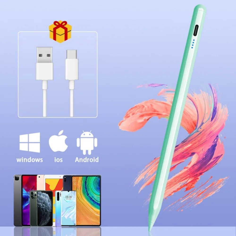 NEW Universal Stylus Pen For Android IOS Capacitive Screen Touch Pen For iPad Apple Pencil For Huawei Xiaomi Samsung Tablet Pen
