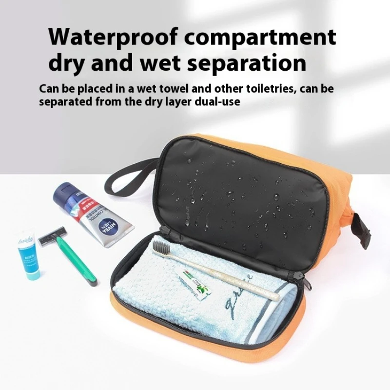 Toiletry Bag Storage Pouch Makeup Bag Travel Organizer Bag for Father Day Gifts Traveling Toiletries Outdoor Business Trip