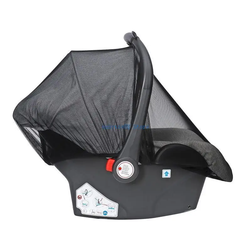 Y4ud baby's baby kinderwagen muggen netto mesh wiegje netkar deksel