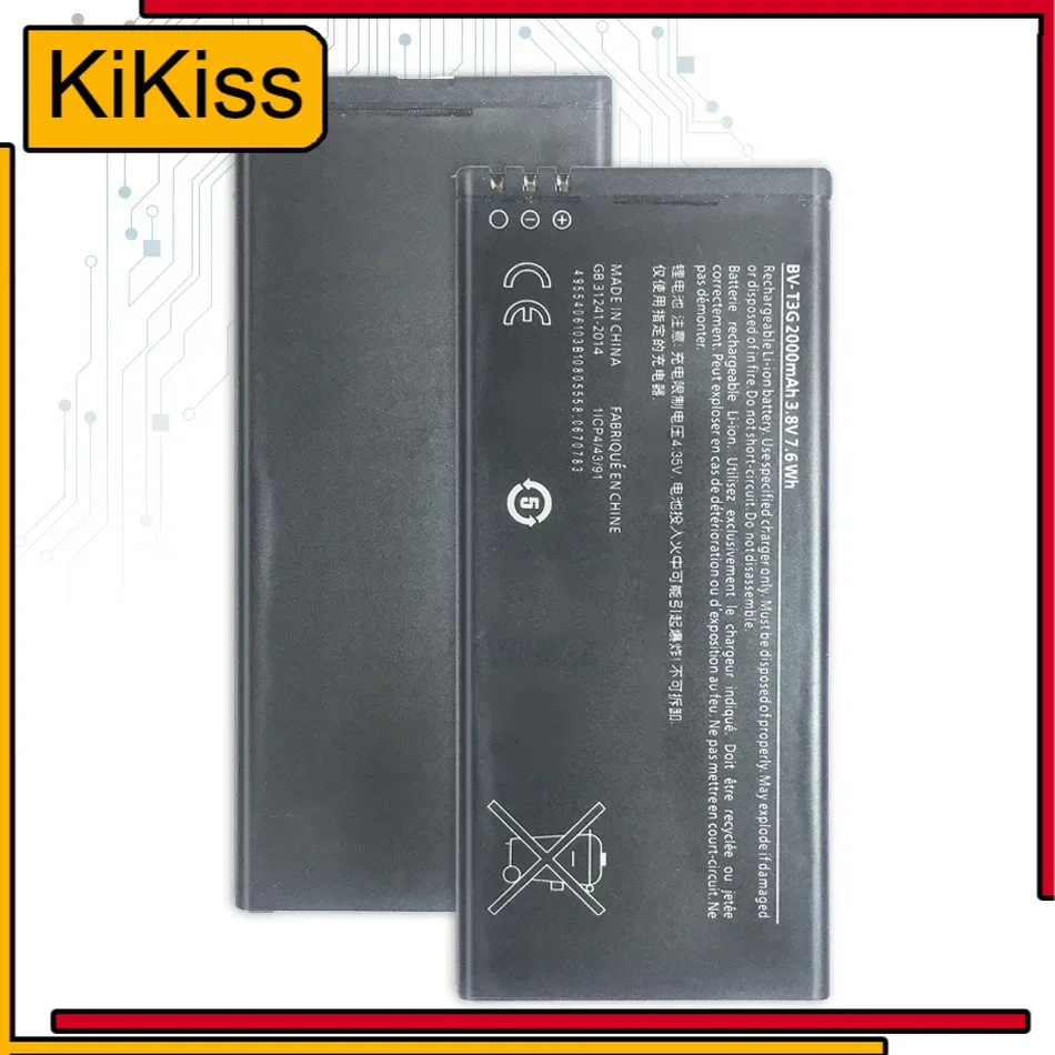 

Battery For Microsoft Nokia Lumia 640 535 225 330 230 620 630 730 735 738 650 BV-T5C BL-L4A BL-4UL BL-5H BV-T5A BV-T3G