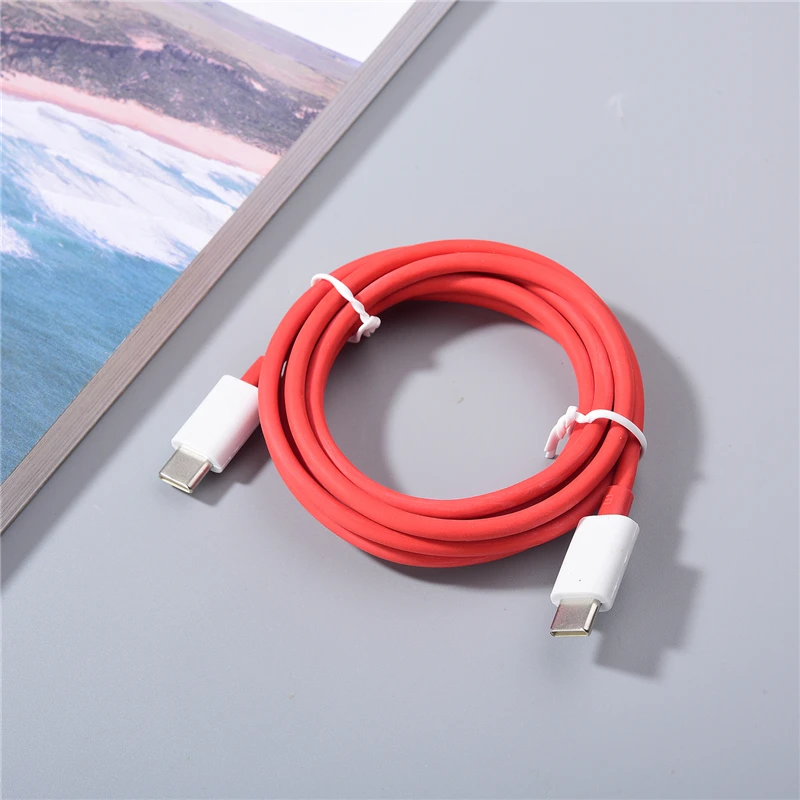 PD 65W 100W Supervooc Fast Charger Cable For Oneplus Ace5 13 12 11 8T 7T Pro USB C To Type C Cord Warp Dash Charge 11R Data Wire