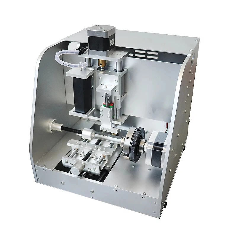 NEW HJ-269 220V Portable Jewelry Engrave Bracelet Engraving Desk Cnc Router Ring Carving Metal Milling Marking Machine Usb Port