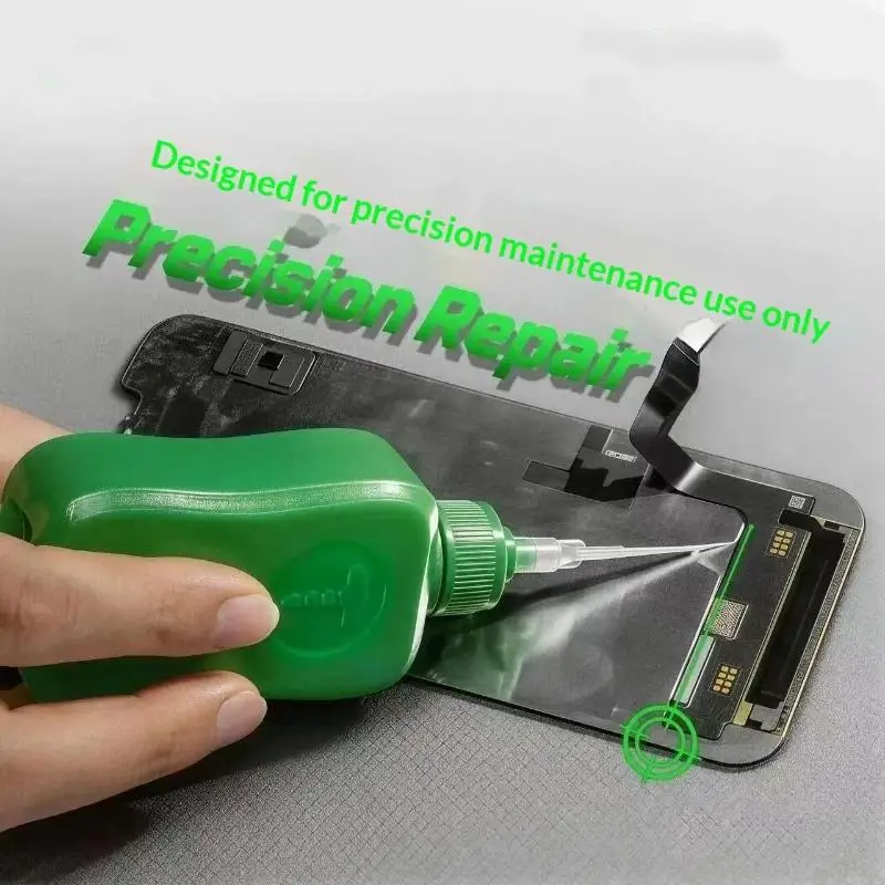 2/3PCS 2UUL CL51 CL52 SoftSafe Bottle 50ml Screen-Safe Soft Tip Dispenser For Phone Repair Green Transparent