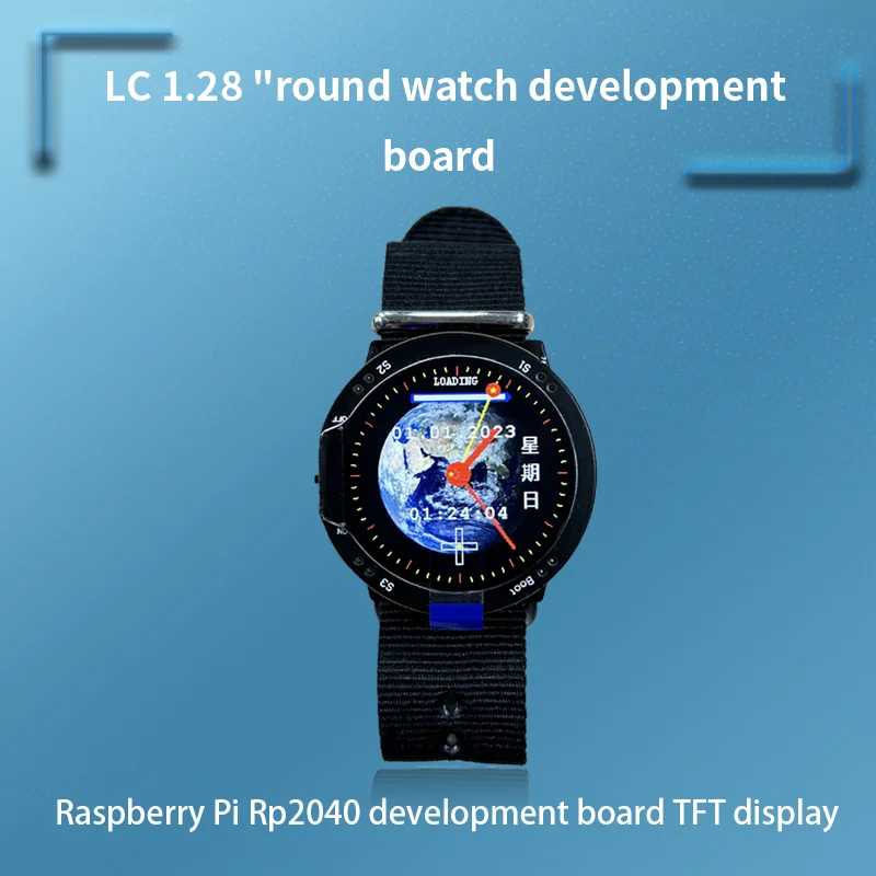 1.28-inch Round Watch Development Board Raspberry Pi RP2040 Development Board TFT Display