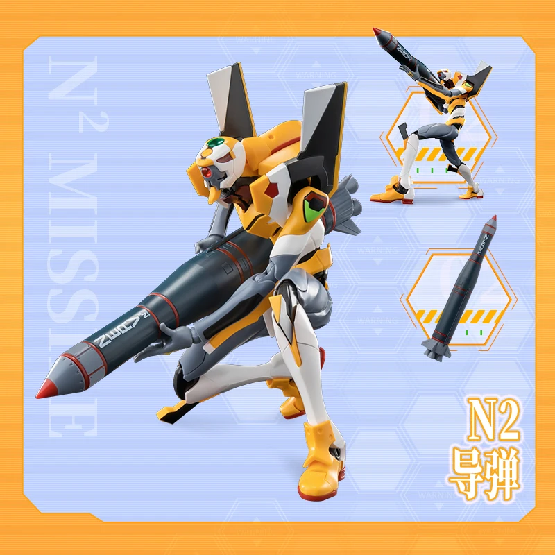 Blokees néon Genesis Evangelion figurines d'action EVA00 EVA01 EVA02 jouets modèle assemblé jouet enfant cadeau d'anniversaire