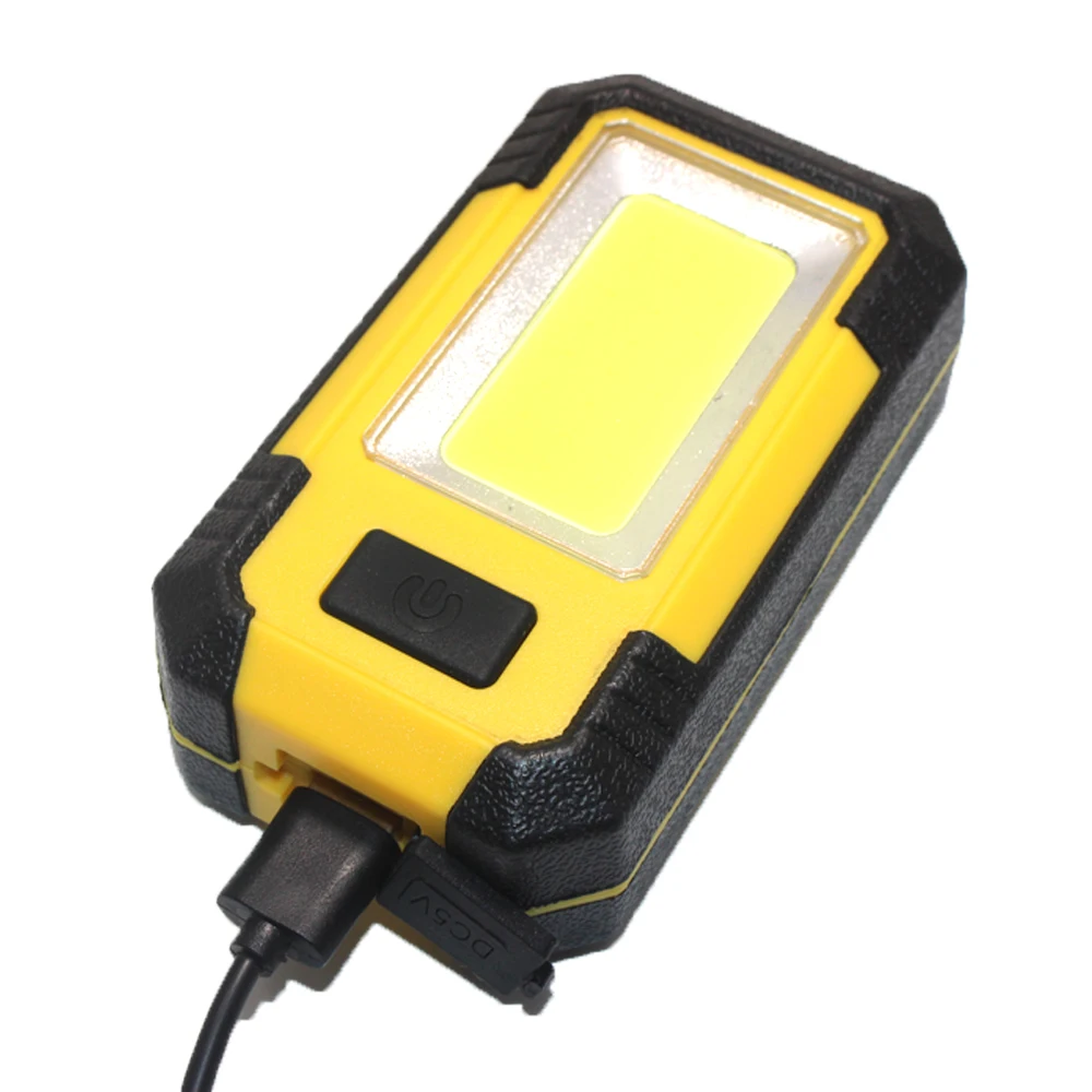 3600mAh Rechargeable built-in battery COB headlight Portable Worklight Lamp 30W LED flashlight USB Car Repair camping lamp