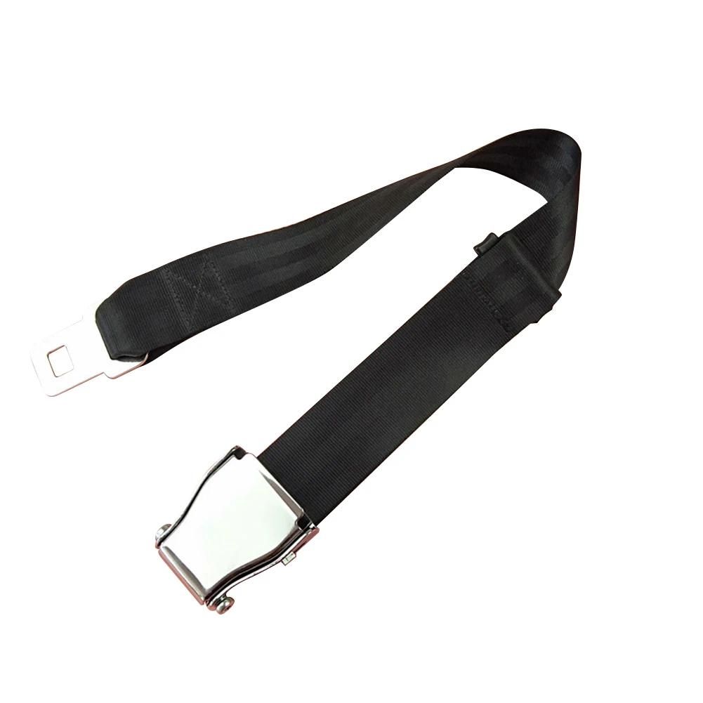 Two-point Airplane Seat Belt Extender 7-35 Inches Adjustable Telescopic Seatbelt Buckle For Fat People Pregnant Women