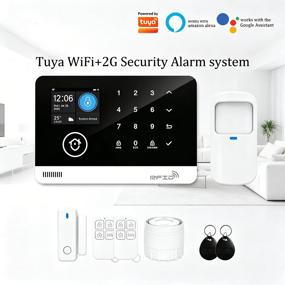 Tugard All-in-one Smart Home Alarm WiFi GSM Supported APP Remote