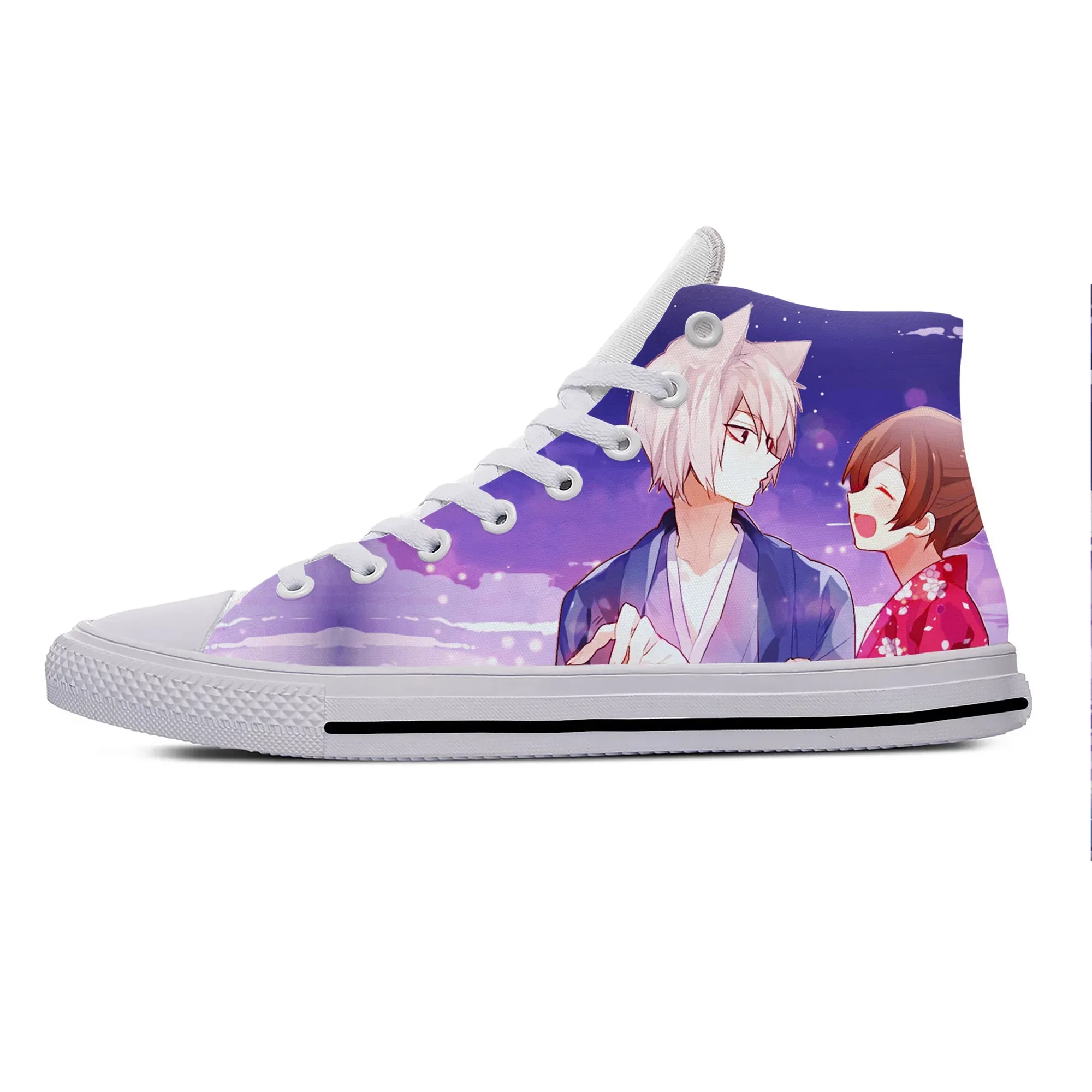 

Anime Manga Cartoon Kamisama Kiss Love Tomoe Cool Casual Cloth Shoes High Top Lightweight Breathable 3D Print Men Women Sneakers