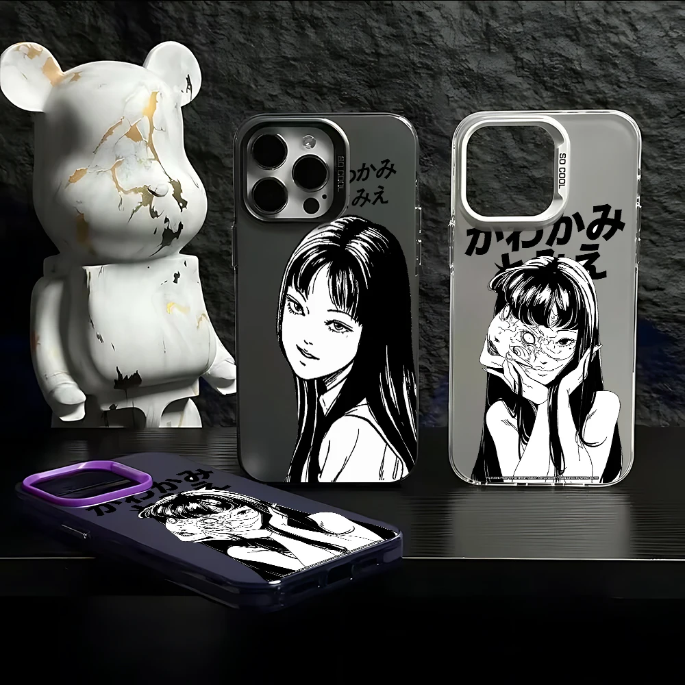 Manga Junji Ito Tomie Case for Samsung A73 A72 A55 A54 A53 A35 A34 A33 A32 A30 A24 A23 A22 A14 A05 4G 5G Matte Shockproof Cover