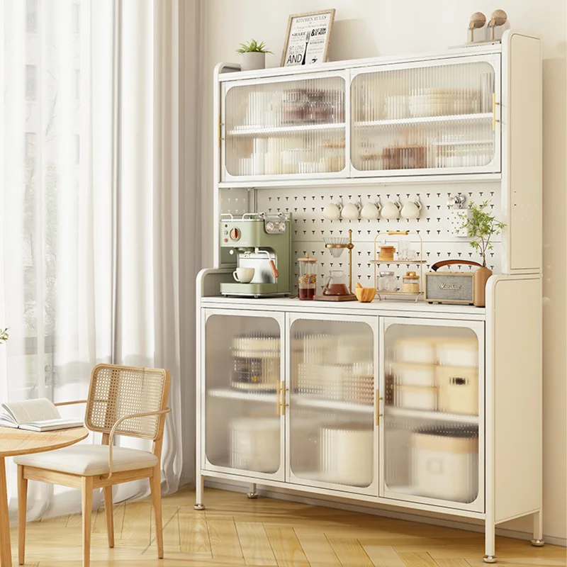 Kitchen storage Floor-to-ceiling multi-layer microwave oven Appliances Meal side lockers Multifunctional