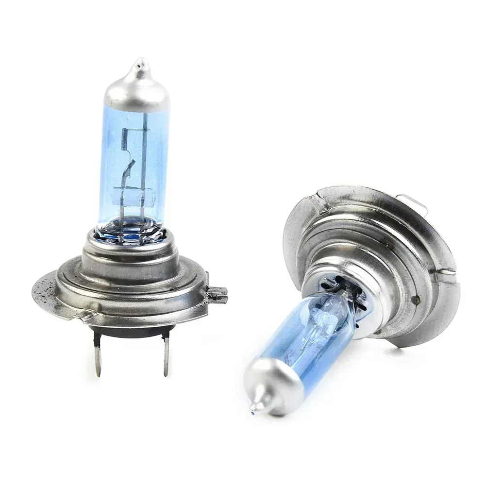 2pcs White 12V H7 100W Xenon Lamp Halogen Car Headlight Bulbs Super Bright Ultra-white Car Headlights Halogen Bulb Car Light