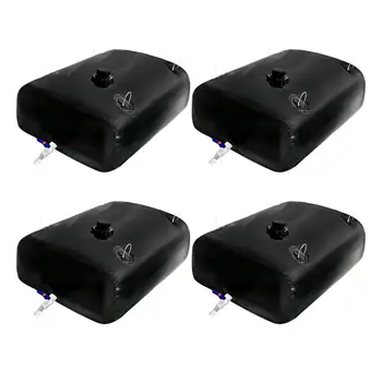 농업용 관개 캠핑용 휴대용 물 탱크, 물 저장 주머니, 검은색 두꺼운 PVC, 비상용 물