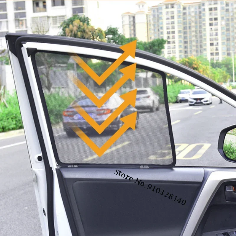 For Subaru Outback 2020 2012 2013 2016 2017 2018 2019 2010 Magnetic Car Sunshade Mesh Sunshield Side Window Sun Visor Sunscreen