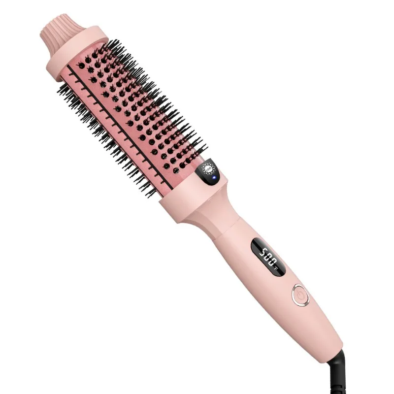 2026 Multifunctional Negative Ion Hair Volumizer, Electric Curling & Straightening Comb