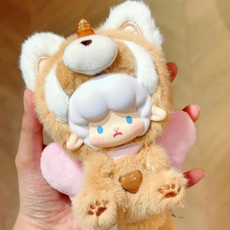 Zabawka Vinyl Plush Blind Box z serii Roll Sheep Gyun Big Tailed Critter Crew, uroczy pluszowy wisiorek, ozdoba, modne gadżety dla uczniów, zabawki, prezent