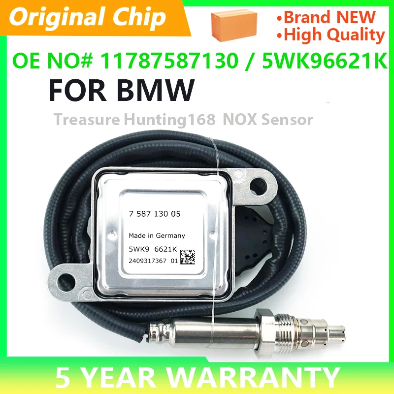5WK96621K 11787587130 Nitrogen Oxide Nox Sensor For BMW E81 E82 E87 E88 E90 E91 E92 E93 LCI N43 116i 118i 120i,316i 318i 320i