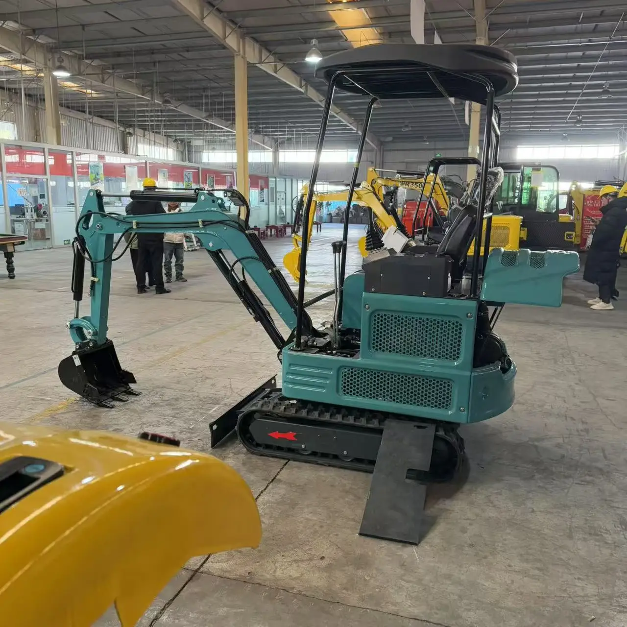 حفارة صغيرة 1.8 طن المورد الزاحف EPA كوبوتا محرك حفارة ما بعد البيع مجانا