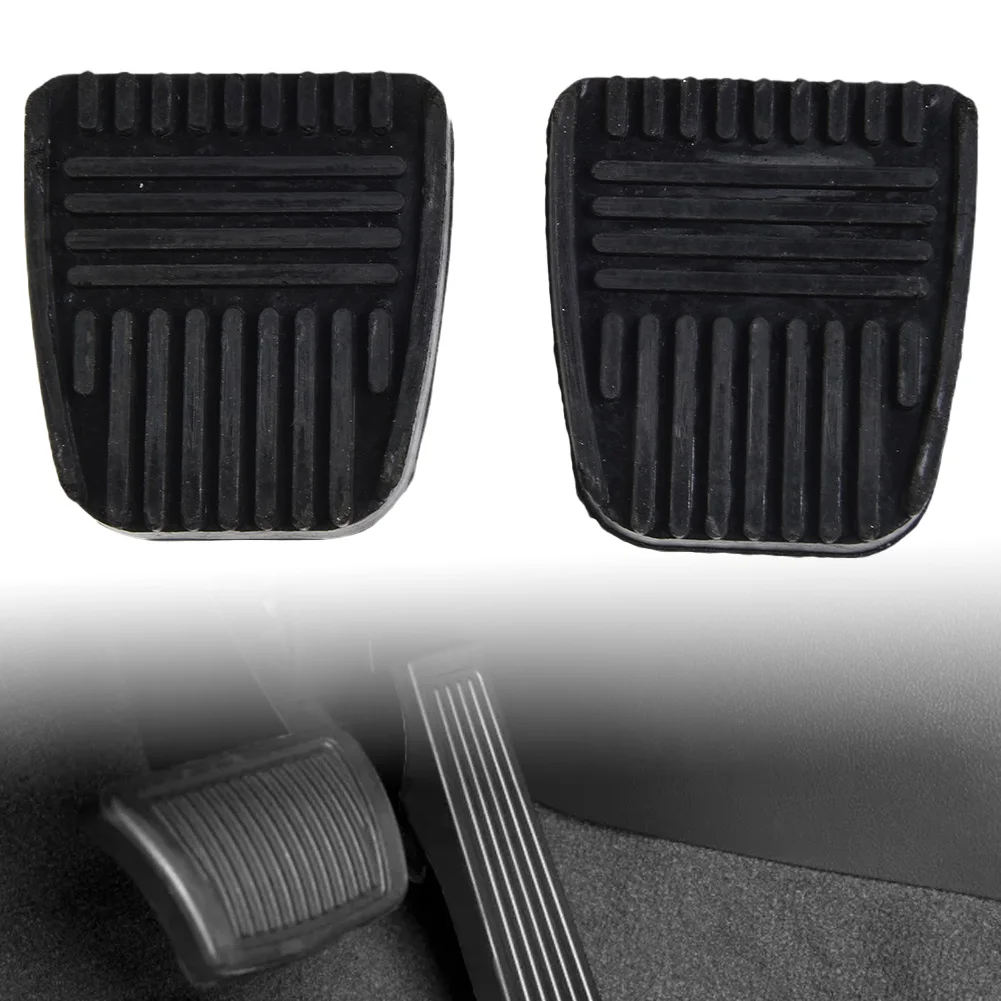 Footrest Interior Parts Direct Replacement Auto Accessories Pedal Pad Clutch Brake 2pcs Plug-and-play For 4RUNNER