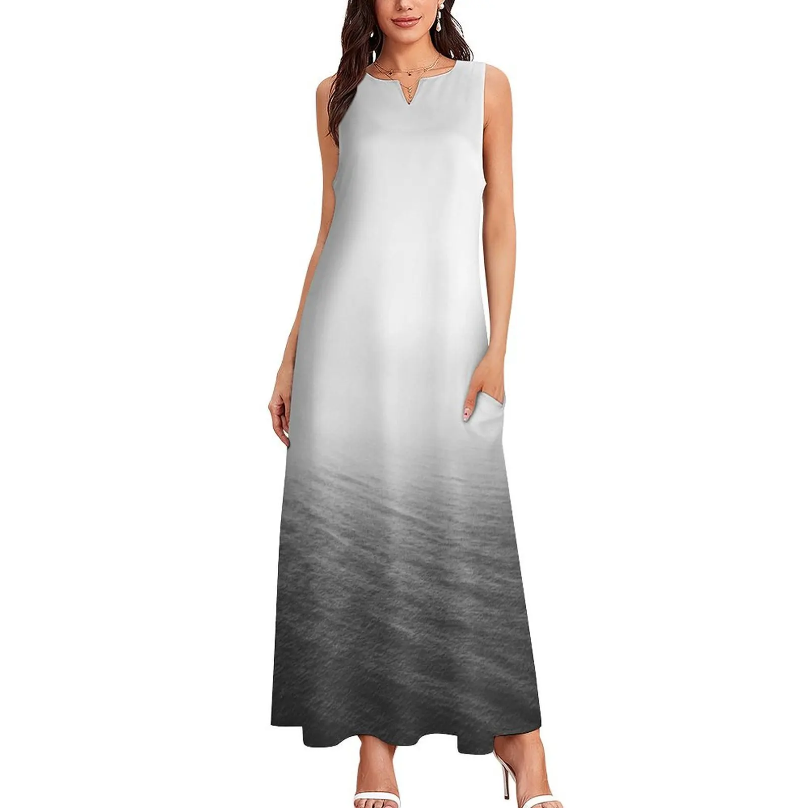 Yin Yang Ocean Long Dress Women's dresses elegant chic women dresses promotion dress women summer 2025