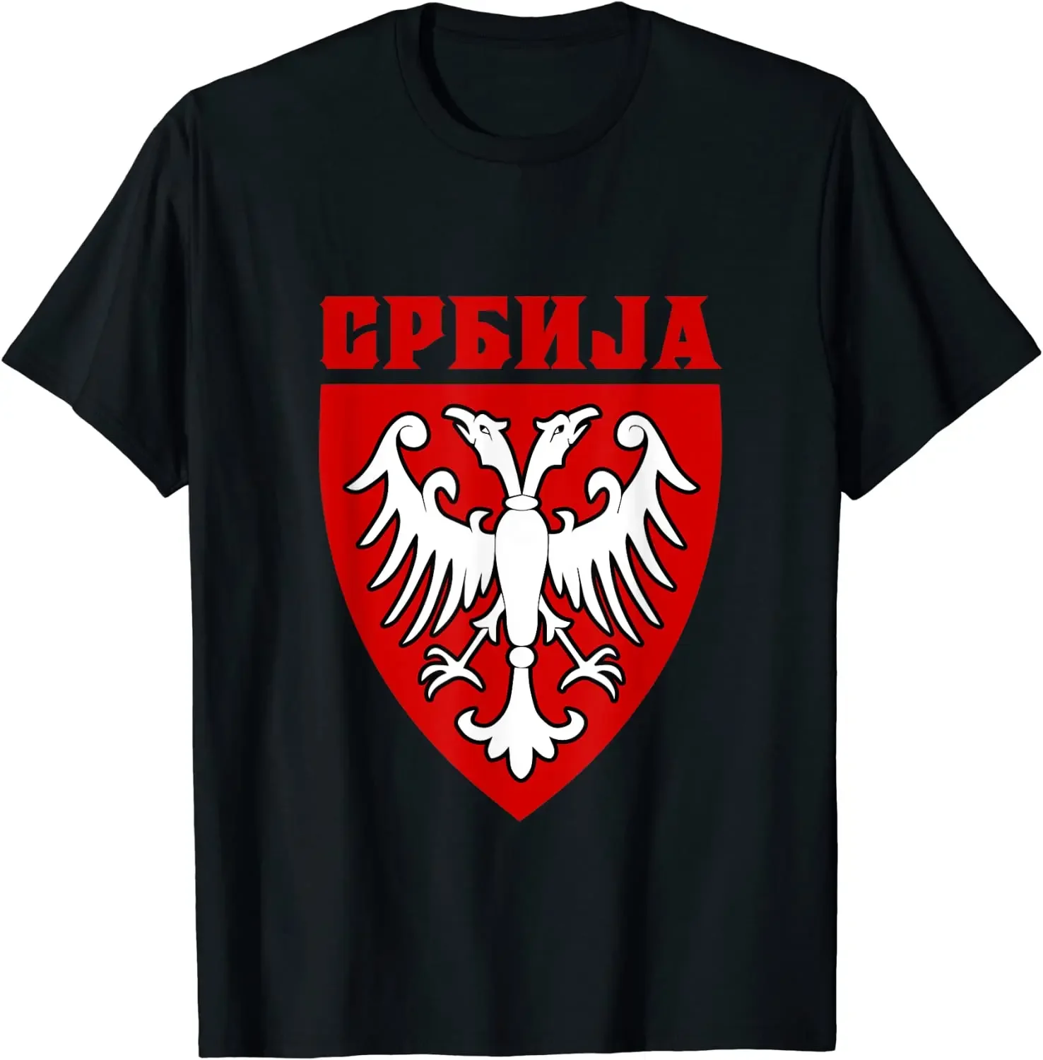 Serbia Flag Srbija Majica BalkanT-Shirt 100% Cotton O-Neck Short Sleeve Summer Casual Mens T-shirt Streetwear