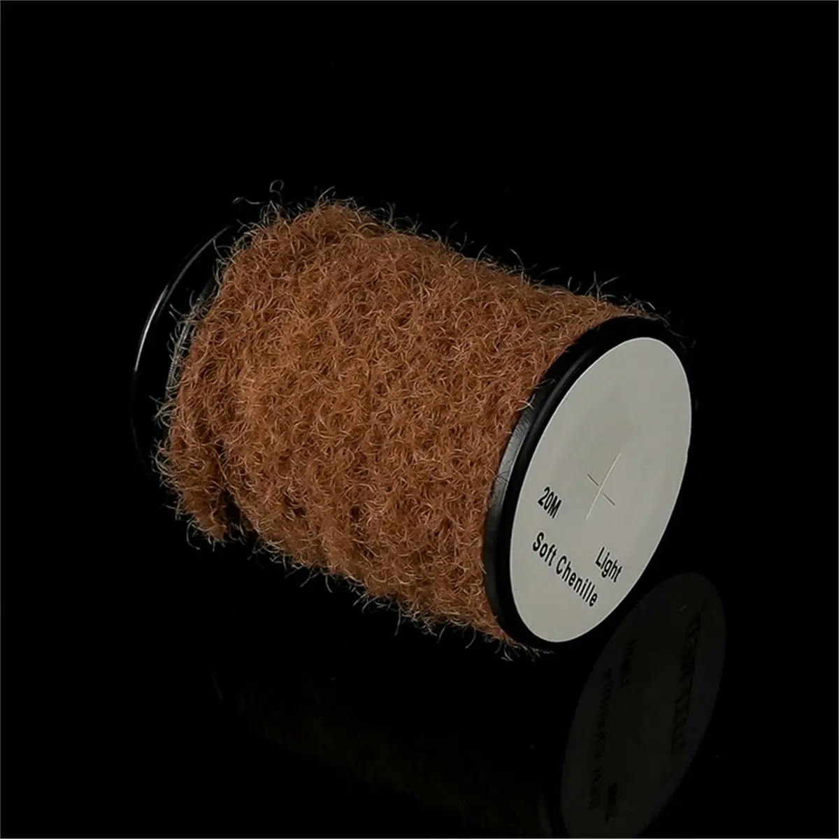 20M Roll Fly Tying Body Fiber, Fuzzy Synthetic Lure Making Material for Fly Fishing