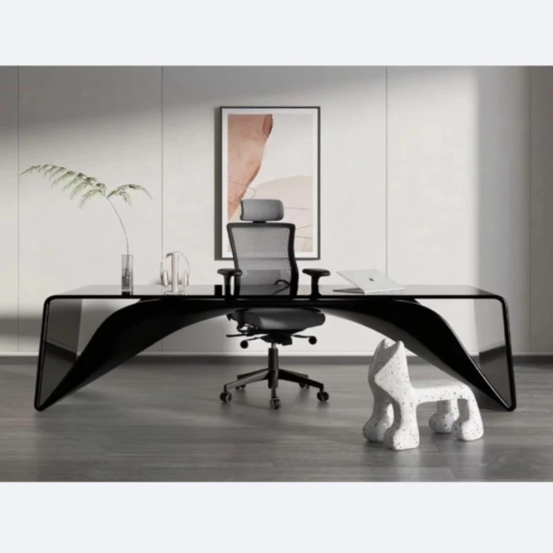 180 200 220 240 260 280 300 Deluxe designer special shaped Desk table gaming computer desk office Room Tables pliante furniture