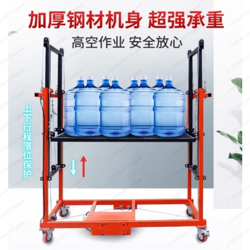 Modern Mobile Ladder Foldable Electric Scaffolding Lifting Platform Small Scissor Electric Scaffolding for Construction Elevator