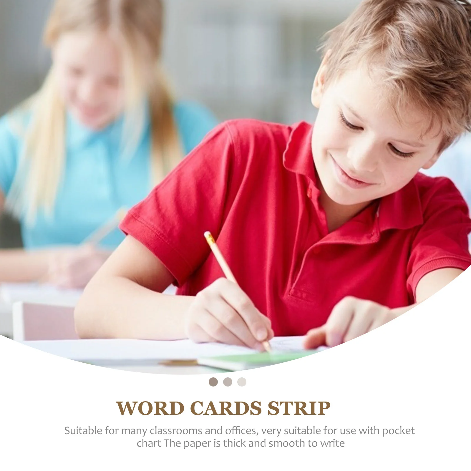 

50 шт. школьные учебные классные принадлежности для учителей, полоски начальных слов