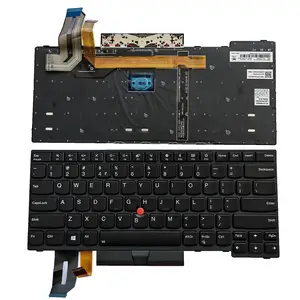 Yaluzu usバックライト付き英語キーボードforlenovo thinkpad e480 e485 l480 l380 t490 e490  e495 l490 t495 yoga l390 t480s p43s 01yp360 - AliExpress