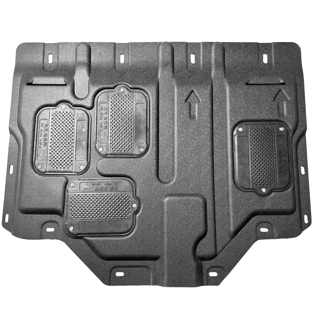 Pour Hyundai Sonata 9 2015-sous panneau de protection du moteur, bouclier anti-éclaboussures, couvercle de plaque de garde-boue de voiture noir, couvercle de garde-boue