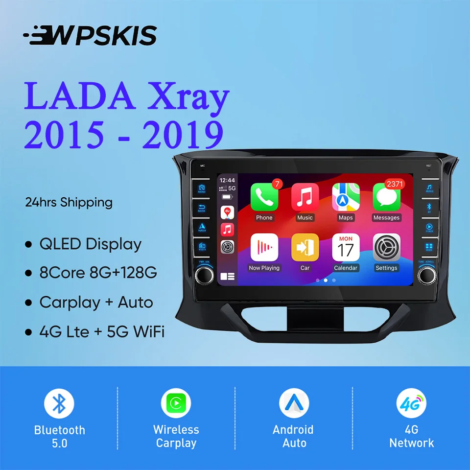 For LADA Xray 2015 2016 2017 2018 2019 Car Auto Radio Stereo Video Music Multimedia HU Gps Navi Monitor Head Unit Tape recorder