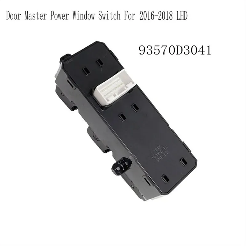 

AYV For Master Power Window Switch Glass Lifting Button 2016-2018 For Tucson LHD Door 93570D3041