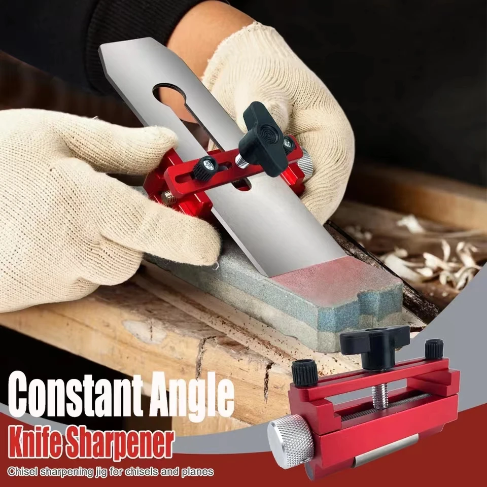 Ângulo fixo Sharpener para Carpintaria, atualizado Stone Punch, Millstone Support