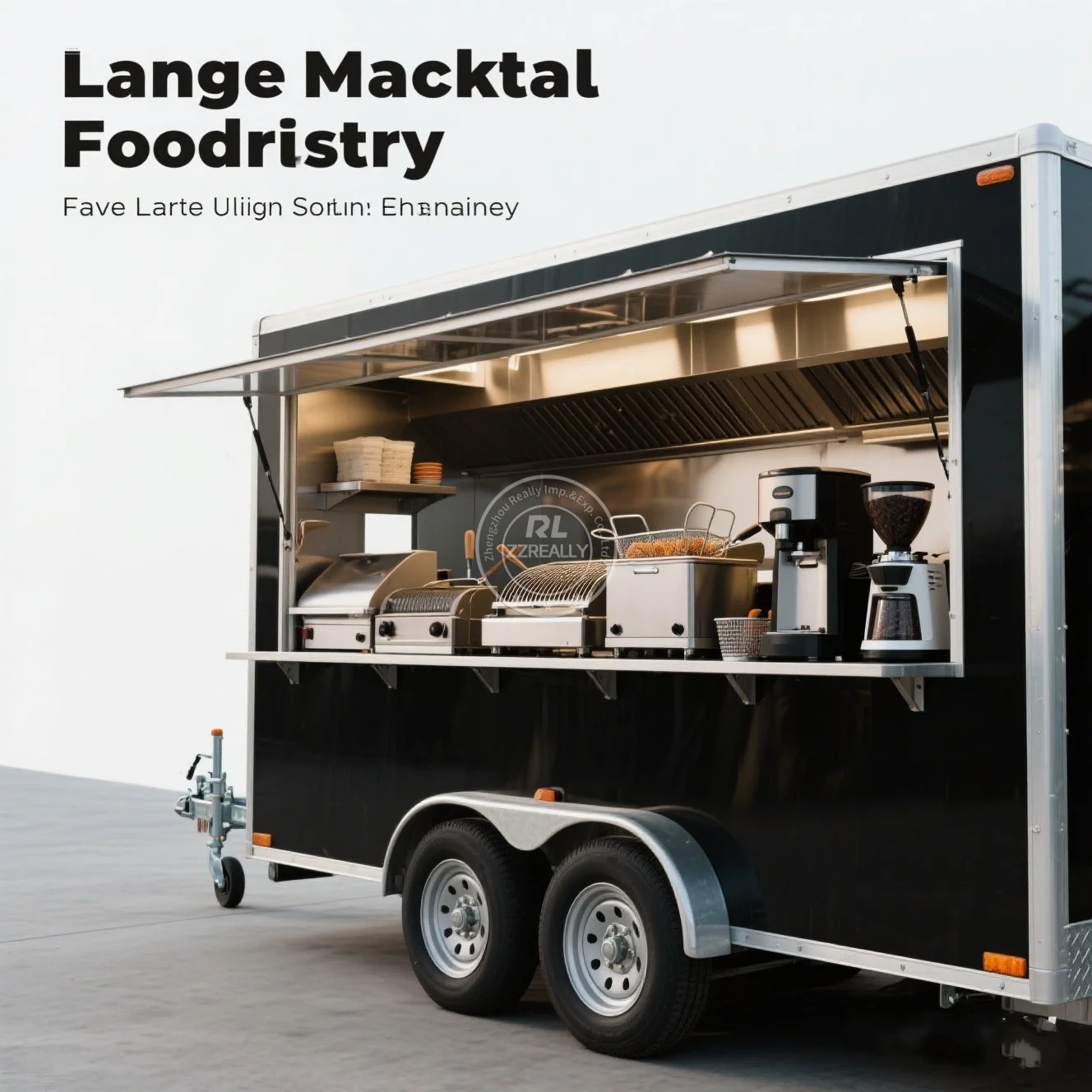 

America Standard Food Truck Mobile Coffee Cart Ice Cream Concession Trailer For Sale Restaurant food cart With Full Kitchen