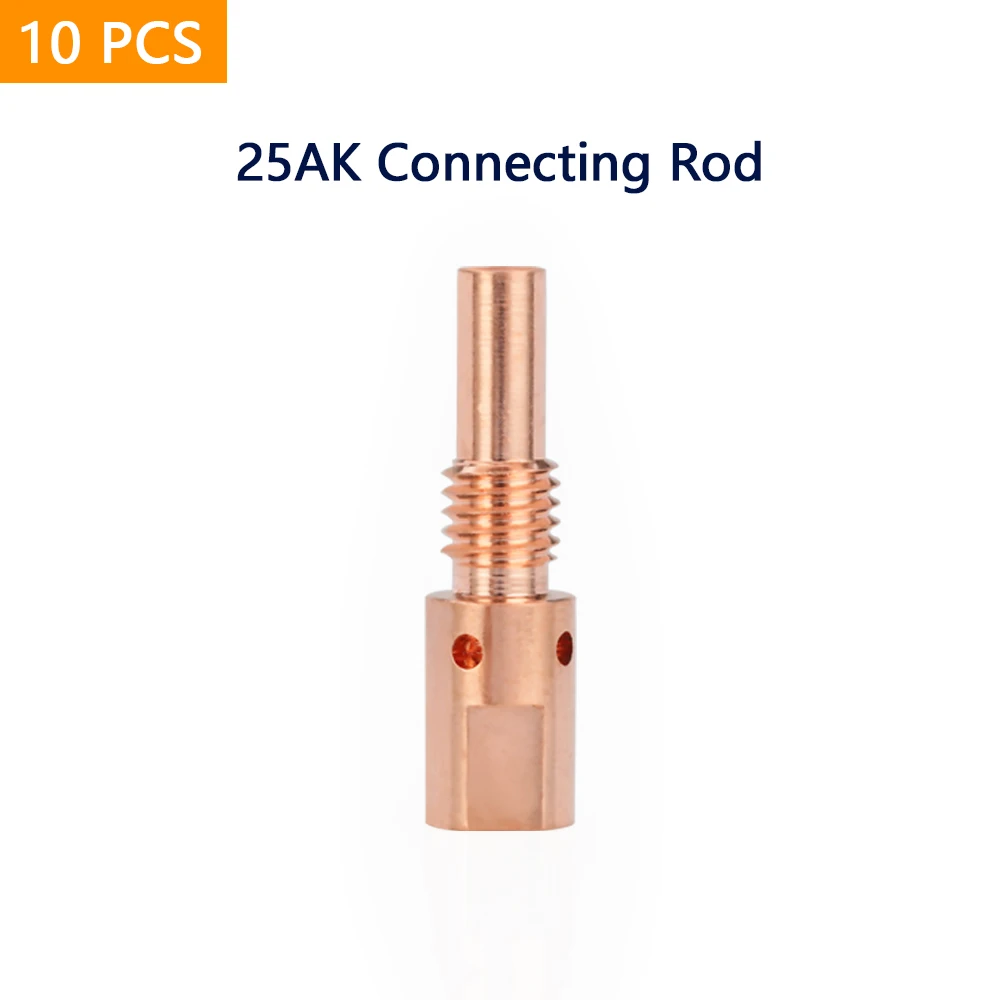 

10 Pieces 142.0015 MB25 MB 25 25AK AK Mig Gun Welding Torch Nozzle M6 Tip Holder Gas Diffuser Welder Part