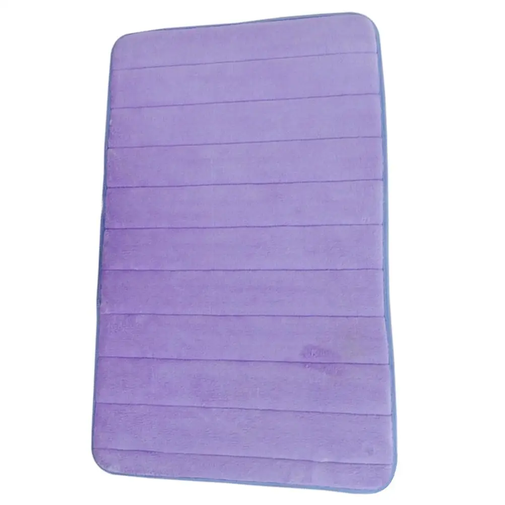 

30 X Coral Velvet Floor Mat Fleece Doormat Bathroom Mats Rugs for Bathmat The Circle