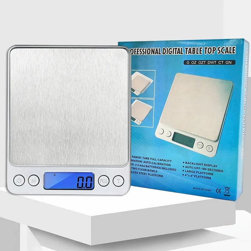 

I2000 Kitchen Scale Food Scale Household Scale (Jewelry Scale)