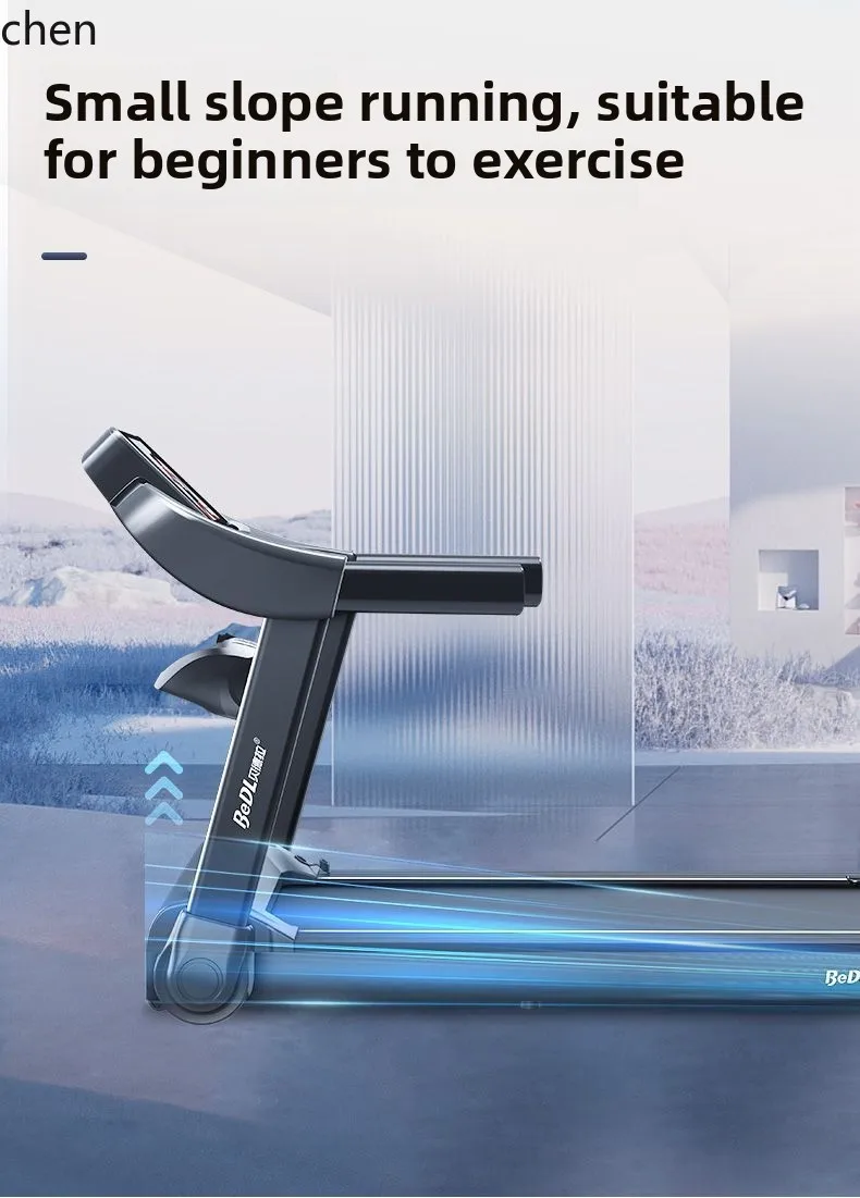 ZML treadmill household small foldable walking machine indoor gym special fitness equipment